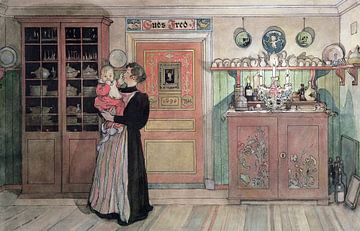 Carl Larsson,Between Christmas and the New Year