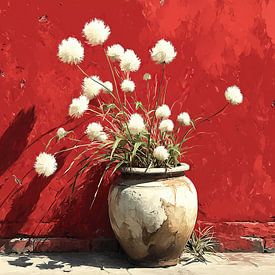 Ivory Pom by Wonderful Art