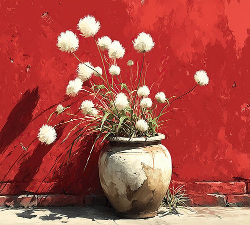 Ivory Pom by Wonderful Art