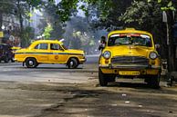 De Gele Taxi in Kolkata van Steven World Traveller thumbnail