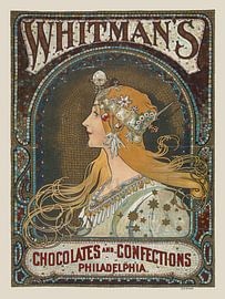 Alfons Mucha - Chocolates and Confections by Old Masters