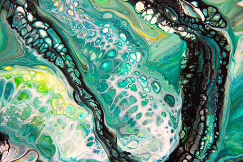Emerald Green Currents