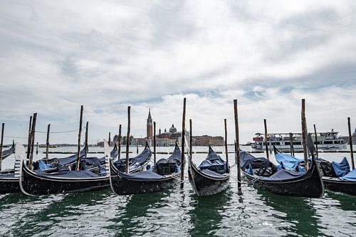 Gondolas in Venice