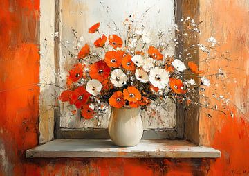 Bloemen Stilleven 9797 van Kunst Kriebels