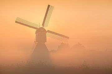 Nebliger Sonnenaufgang von Halma Fotografie