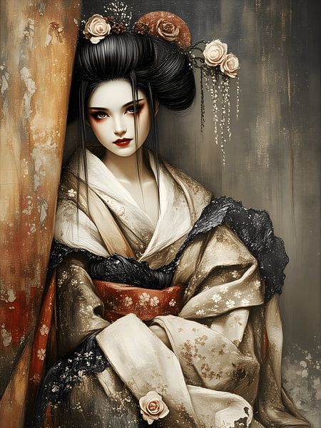 Geisha by Jolique Arte