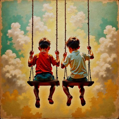 klaar om te schommelen