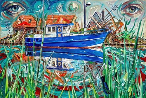 De waakzame ogen van de haven