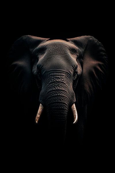 Éléphant par Poster Art Shop