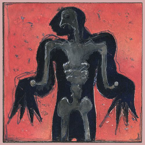 Birdman drie, monotype