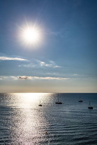 Baai van Calamoresca nabij Piombino Italië