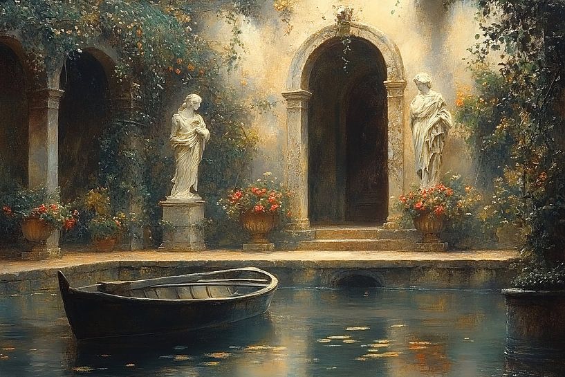 Poetic silence by the water by Skyfall