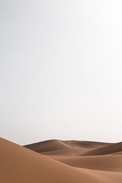 Zandduinen in Marokkaanse Sahara van Jarno Dorst