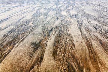 abstraction on the beach by Ko Hoogesteger