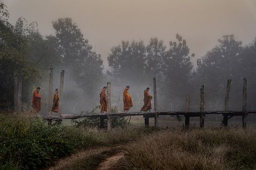 Het pad van de monniken