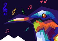 Sing Bird Popart