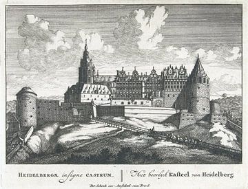 Jan van Call (I), Kasteel van Heidelberg, 1694 - 1697 van Atelier Liesjes