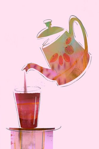 Fancy a brew? Pink. by Alie Ekkelenkamp