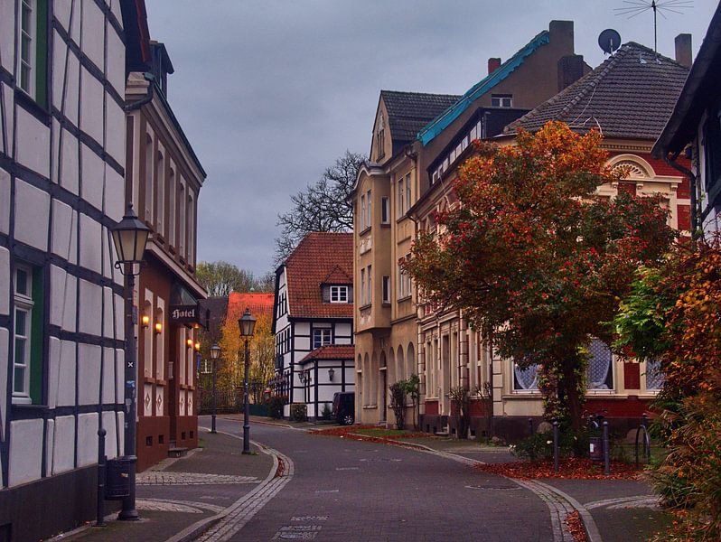 Oud dorp 3 van Edgar Schermaul