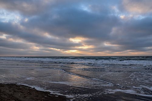 Zonsondergang Bergen aan Zee
