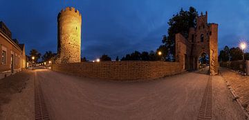 Mittenwalde - oude stadspoort en kruittoren