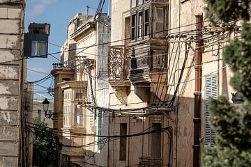 berühmter malteser balkon im rabatt malta von Eric van Nieuwland