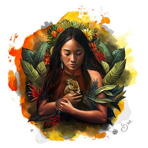 Mother nature by Sue Art studio