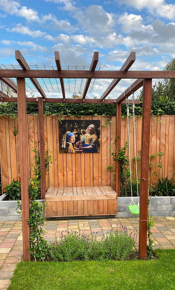 Das Mädchen mit dem Perlenohrgehänge -  das Milchmädche - Johannes Vermeer  von Lia Morcus 