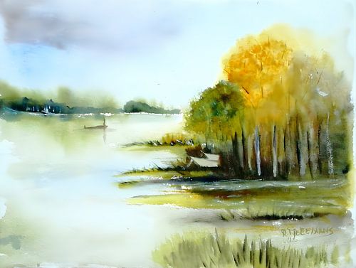 Aan het Meer van Rita Tielemans Kunst