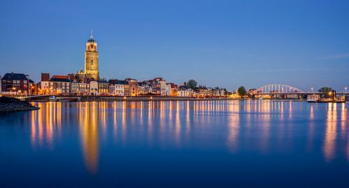 Avond in Deventer, Nederland
