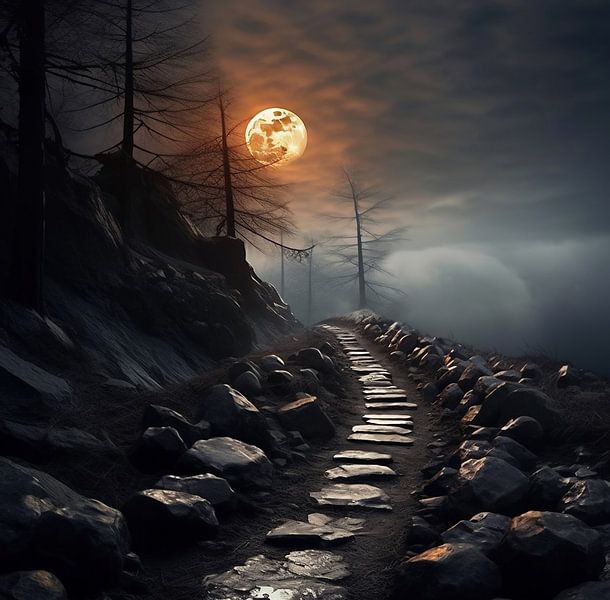 Landschaft von fernlichtsicht