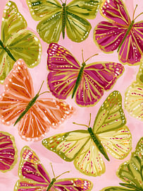 Bunte Schmetterlinge von IamHomeStudio