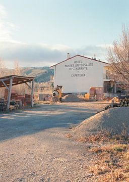 Vroege morgen in Albarracín van Lieuwe Philipse
