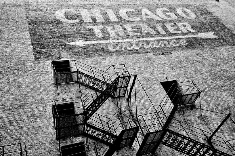 Chicago theater centrum. van Ron van der Stappen