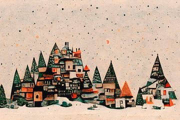 Tiny Village by treechild .