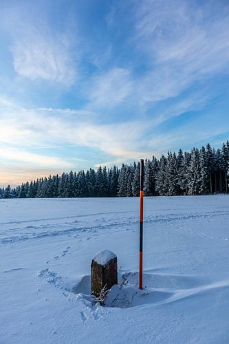 Eerste winterwandeling op de Rennsteig