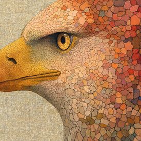 Adler mit gelbem Schnabel von Moderne Kollektion