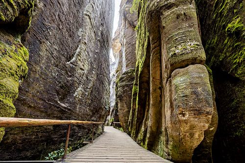 The Weckelsdorf rock town near Aderbach