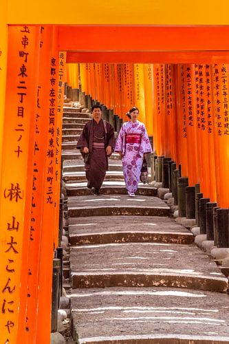 Wandeling in traditionele kledij