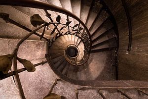 Treppe des Theaters.