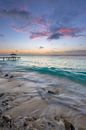 Sonnenuntergang auf Bonaire von Pieter van Dieren (pidi.photo) Miniaturansicht