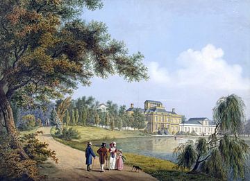 Cornelis de Kruyff, Ansicht von Schloss Soestdijk, 1784 - 1828