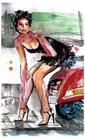 Ragazza in stijl