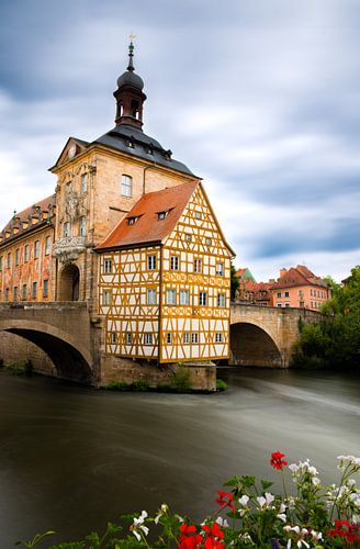 Bamberg's Altes Rathaus - Historic Architecture above the Regnitz River
