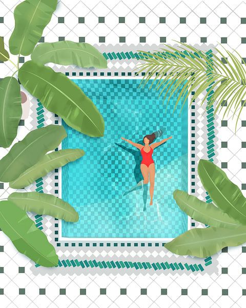 Riad Pool by Petra Lizde