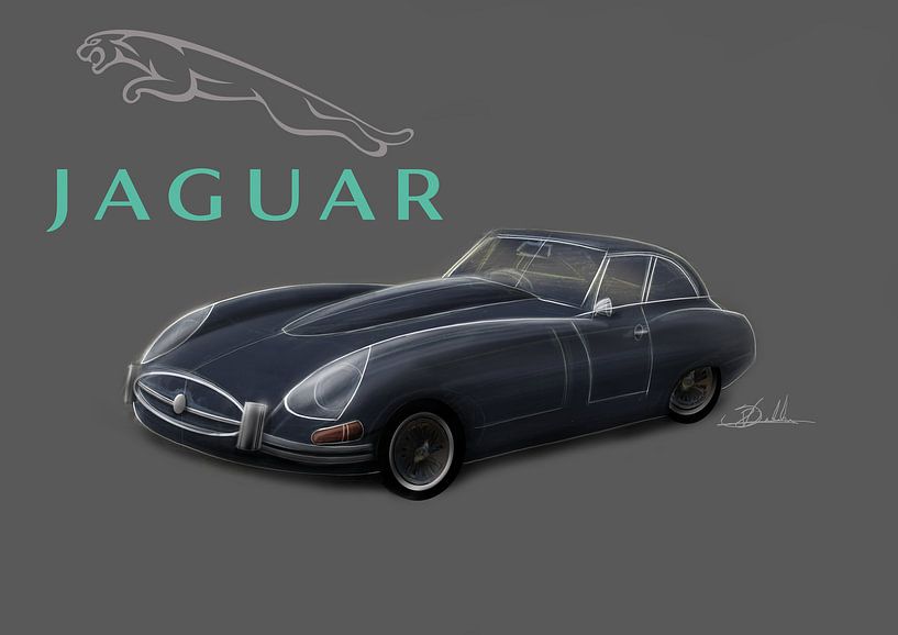Jaguar E-type von Rakesh Soekhoe