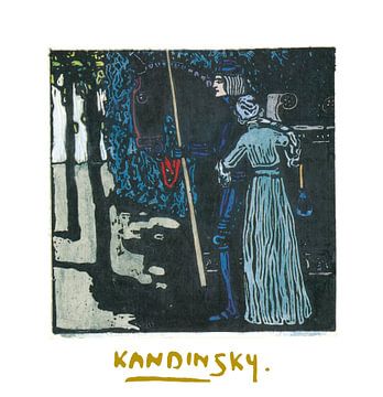 Afscheid van Wassily Kandinsky van Peter Balan