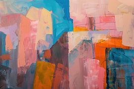 Dessin abstrait sur Peinture Abstraite