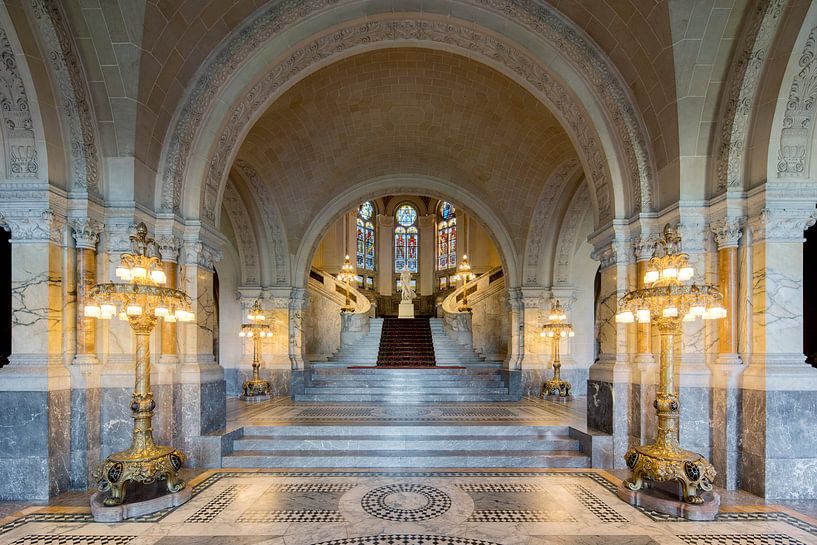 Entrance to the Peace Palace in The Hague by Rob van Esch