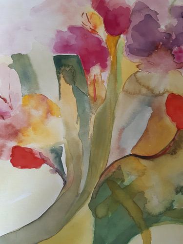 Fantasie bloemen.